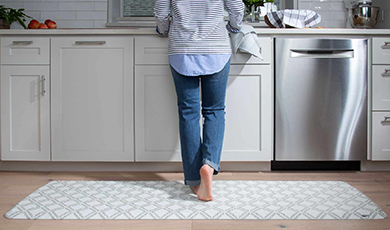 What are the tips for choosing kitchen floor mats? Introduction of 5 floor mat materials