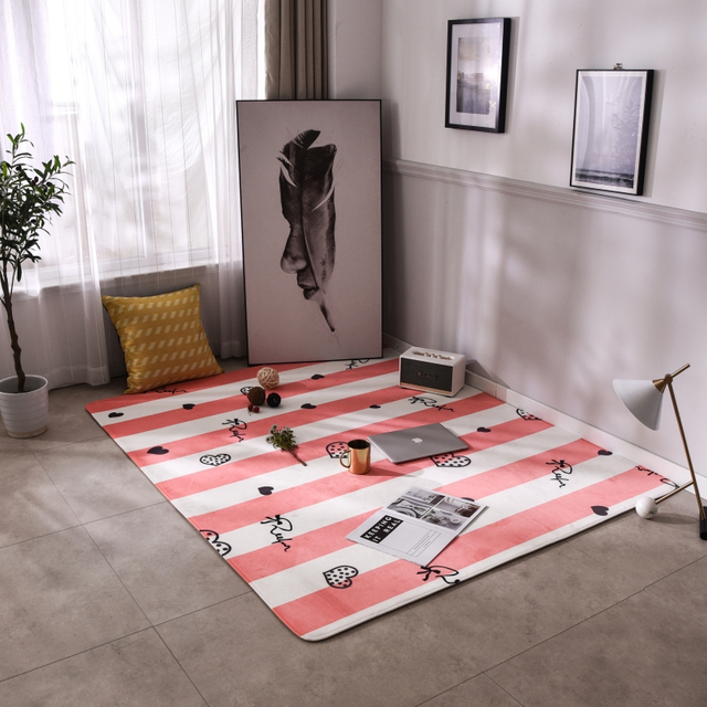 TMFL221215 Ultra Soft Printed Flannel Rug