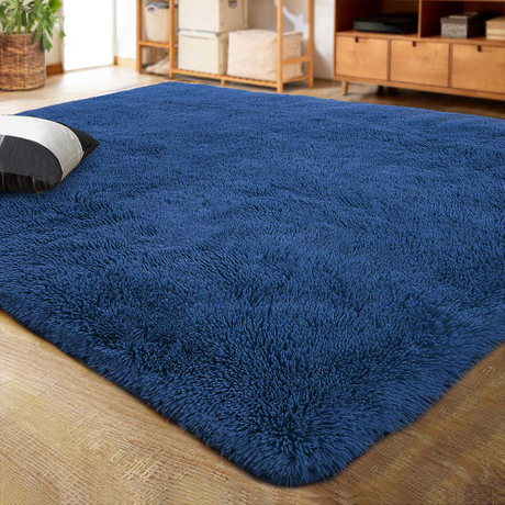 TMPS3018 Fuzzy Rug for Bedroom Shaggy Rug for Living Room